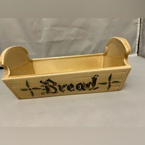 Cream Ceramic Bread Tray by Meltox